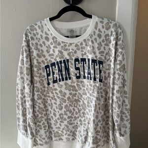 Penn State Leopard Print Sweatshirt